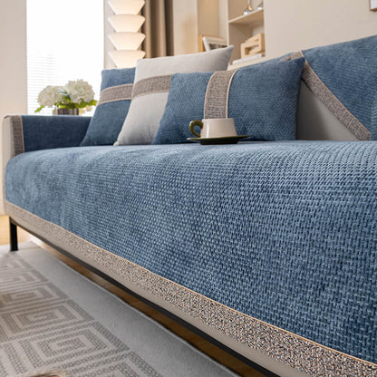 Funda de Sofá Chenille Antideslizante CozyGuard