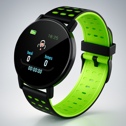 Reloj Inteligente Fitness Impermeable con Monitor de Salud