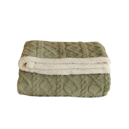 Manta de Lana de Cordero Gruesa para Invierno - WarmWool