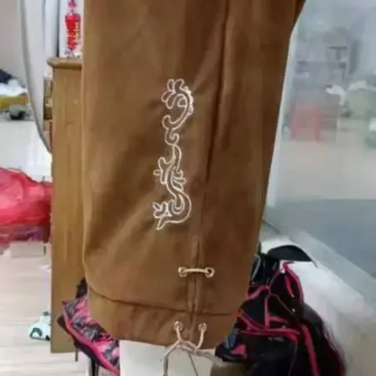 Pantalones Lederhosen para Hombre - Cuero de Alta Calidad - Tirantes y Camisa - Atuendo Tradicional para Fiestas