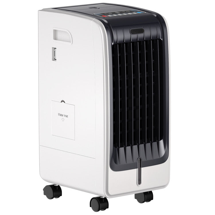 Enfriador Evaporativo Portátil 110V – 3 Velocidades – Temporizador 8H – Brisa Ajustable