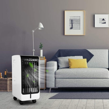 Enfriador Evaporativo Portátil 110V – 3 Velocidades – Temporizador 8H – Brisa Ajustable