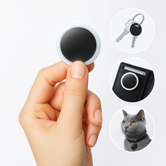 Etiqueta de Rastreador GPS para Llaves y Objetos de Valor