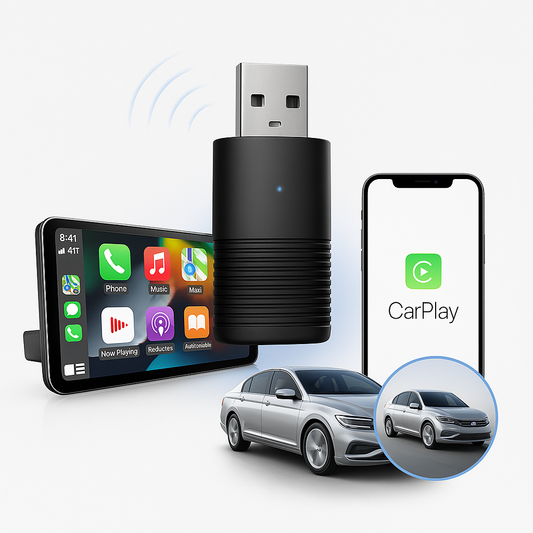 Adaptador Wireless CarPlay para iPhone y Android