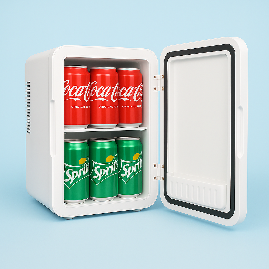 Mini Nevera USB Portátil con Congelador Interno
