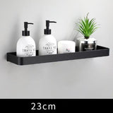 AluSpace - Estante de Pared de Aluminio Espacial Negro