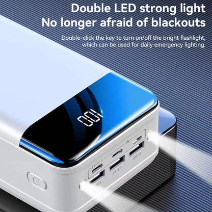Vyflair Power Bank 50000mAh - Cargador rápido para móvil y portátil