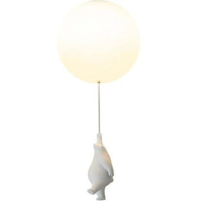 Lámpara de Techo Infantil con Oso y Globo - CloudBear