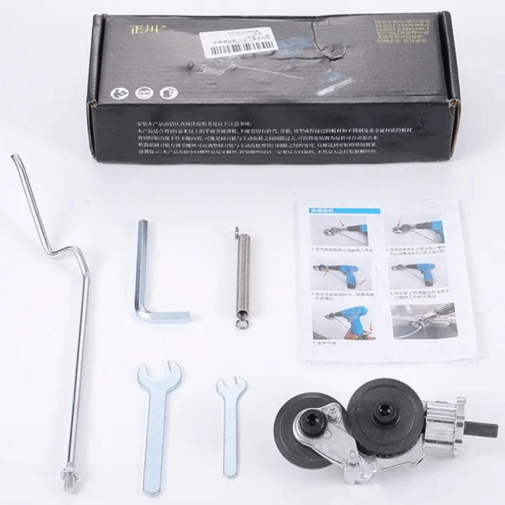 Accesorio Corte Metal Preciso para Taladro Eléctrico