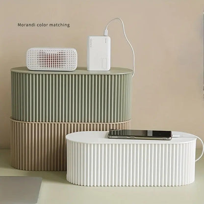 TidyCord - Caja de Almacenamiento de Cables para Organización