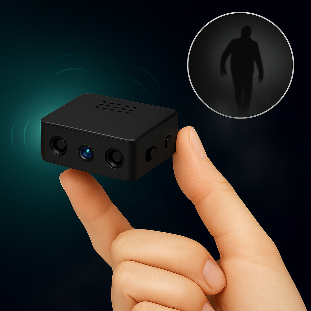 Cámara de Seguridad HD Inalámbrica con Visión Nocturna