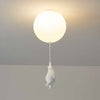 Lámpara de Techo Infantil con Oso y Globo - CloudBear