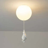 Lámpara de Techo Infantil con Oso y Globo - CloudBear