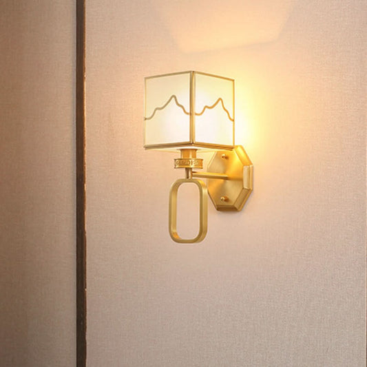 CubeLuxe - Modern Cubic Wall Lamp