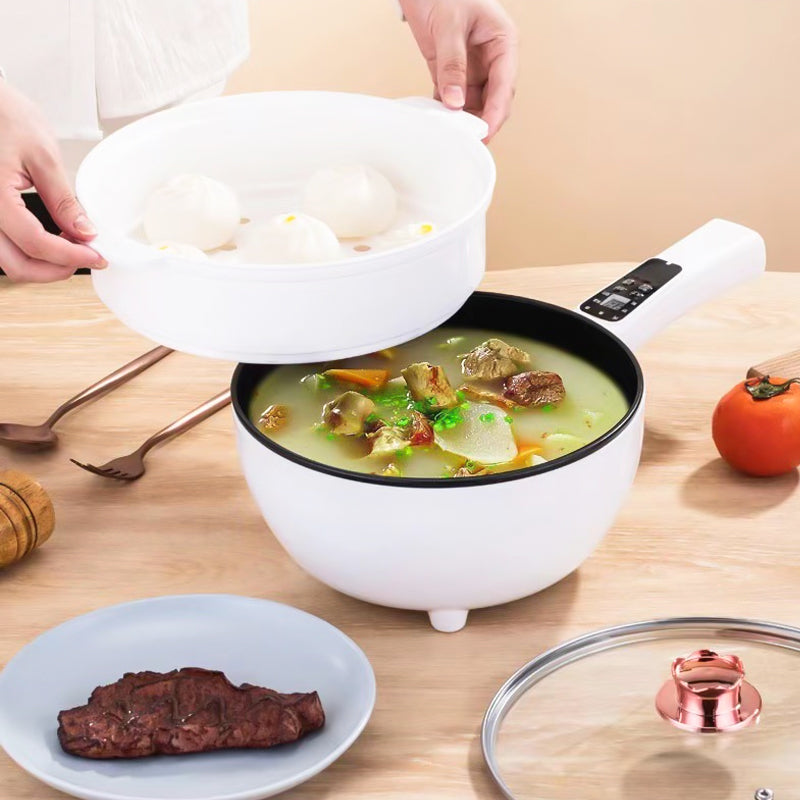 Sartén Eléctrica CookEase 3L con Vaporera Integrada