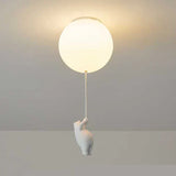 Lámpara de Techo Infantil con Oso y Globo - CloudBear