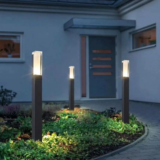 ElementalAlu - Modern Garden Lamp of Aluminum