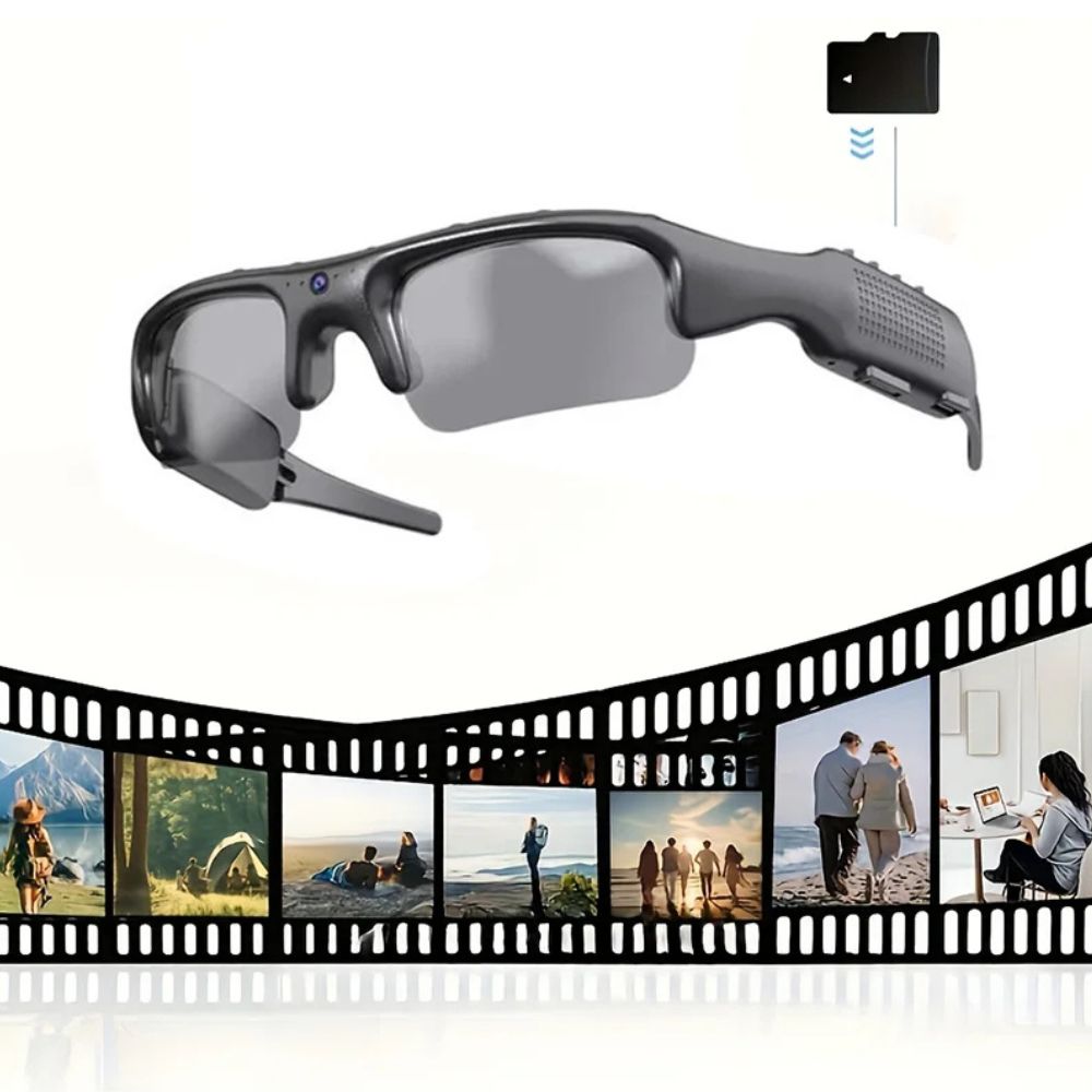 Gafas de Cámara Grabadora de Video 4K