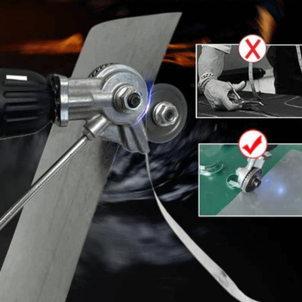 Accesorio Corte Metal Preciso para Taladro Eléctrico