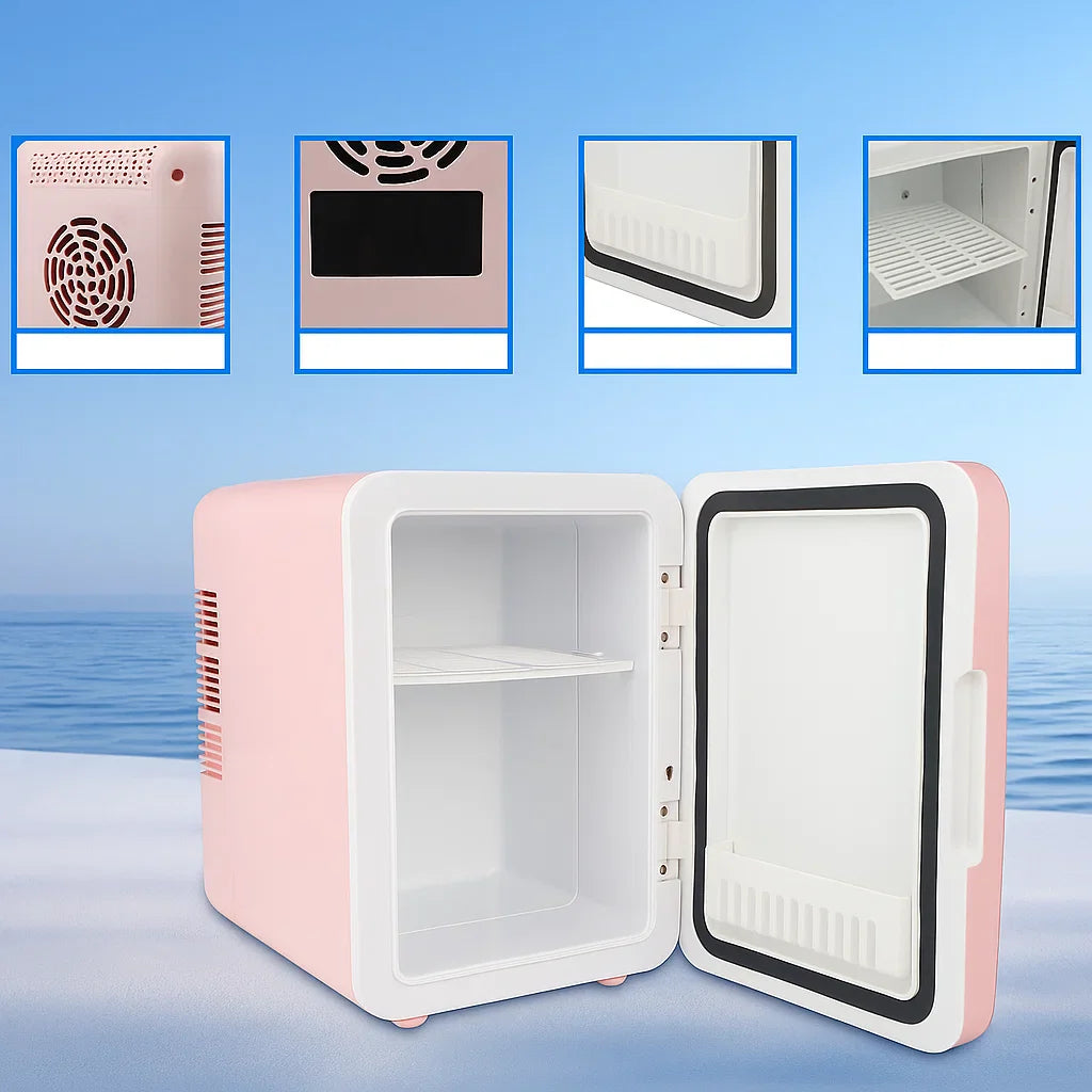 Mini Nevera USB Portátil con Congelador Interno