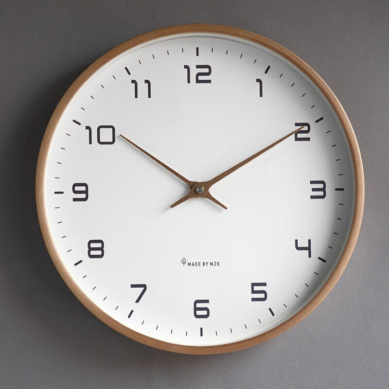 TimberTime - Reloj de Madera Escandinavo