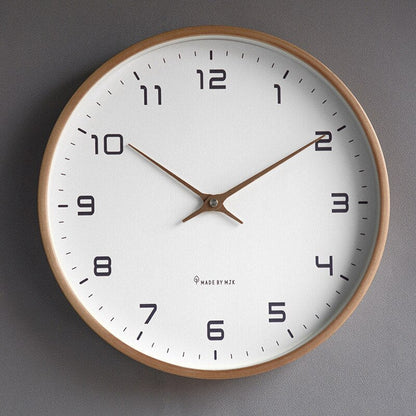 TimberTime - Reloj de Madera Escandinavo