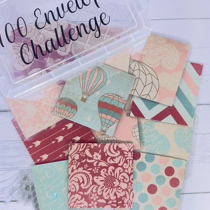 Challenge Box Set with 100 Envelopes