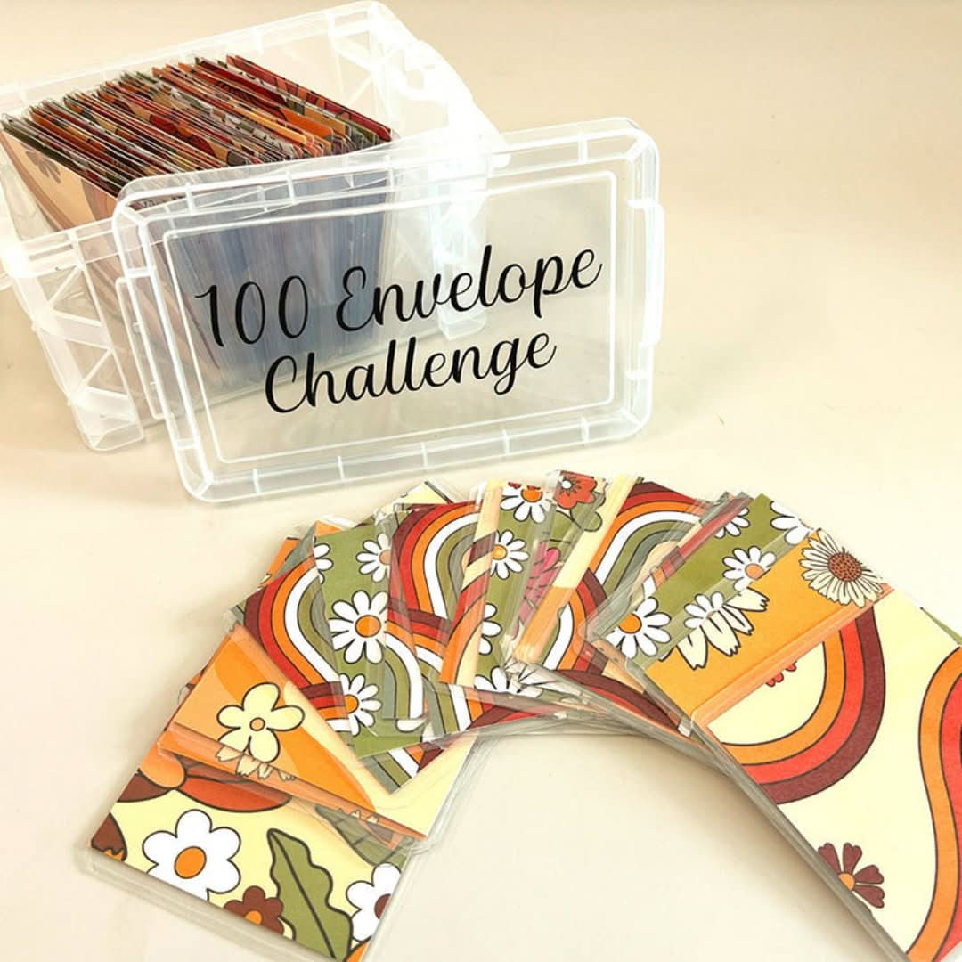 Challenge Box Set with 100 Envelopes