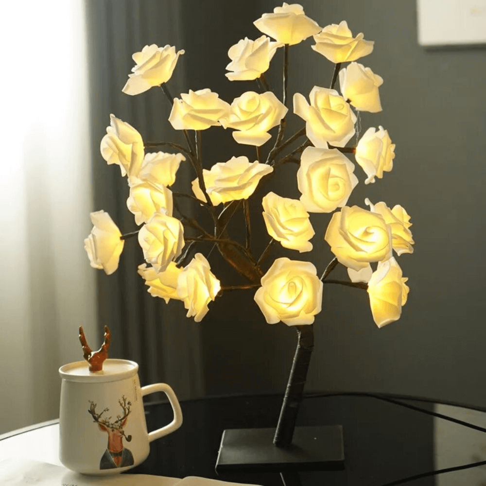 LED Flora Table Lamp - A Romantic Light Show in Any Room