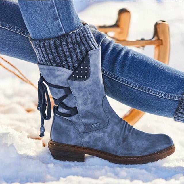 Botas de Nieve Impermeables para Mujeres - Invierno - Frío-Zapatos - Mujer-VyFlair