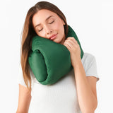 Almohada de viaje Infinity - soporte cervical ergonómica - viscoelástica compacta