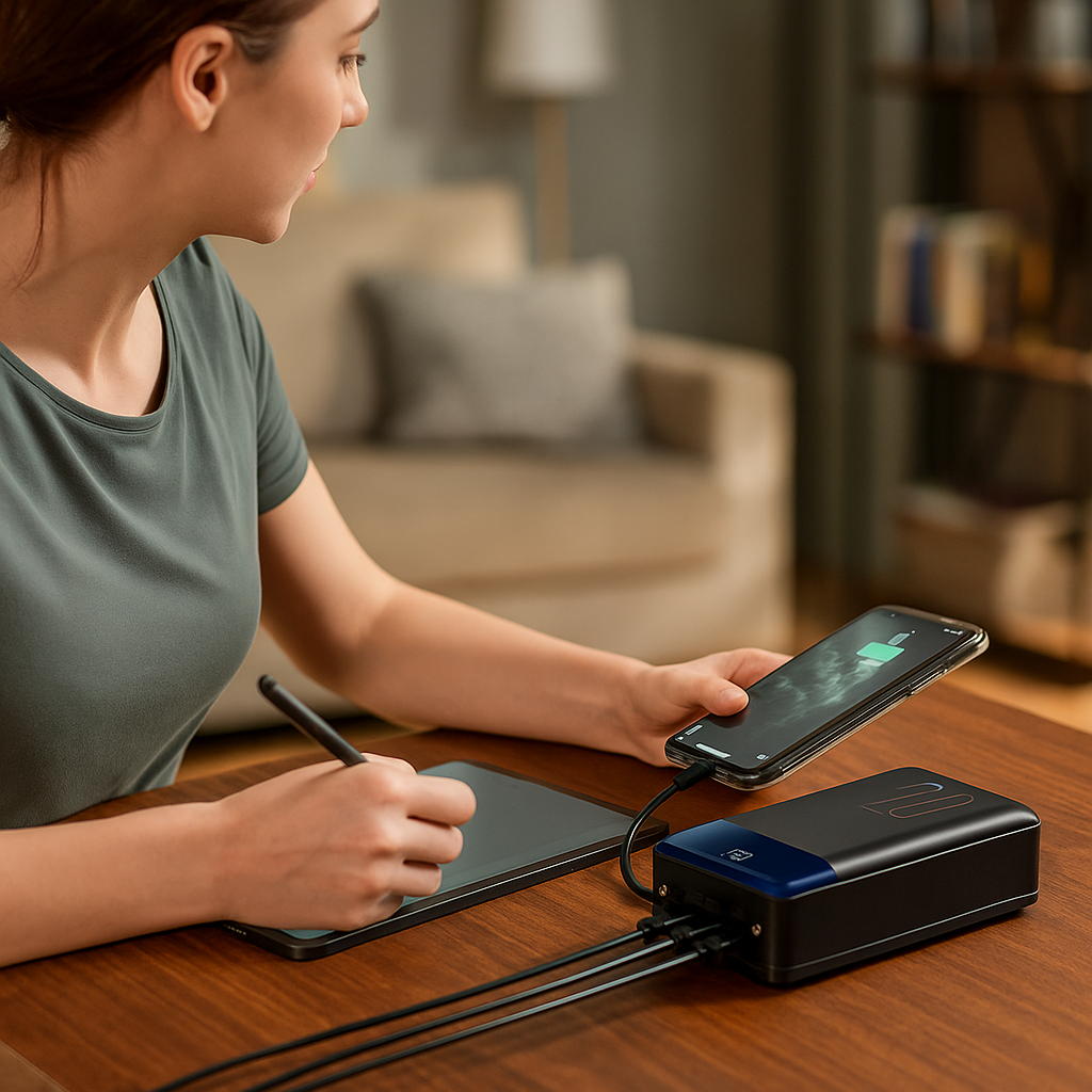 Vyflair | Batería Externa 50000mAh Carga Rápida Portátil