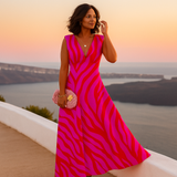 Maine - Vestido de Verano Estampado y Versátil