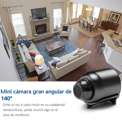 Mini Cámara WiFi 5G HD 1080p Seguridad Discreta