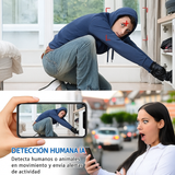 Mini Cámara WiFi 5G HD 1080p Seguridad Discreta