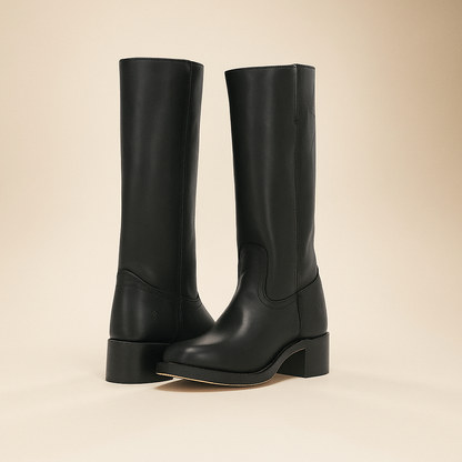 Leonie | Botas de cuero mujer elegantes y duraderas