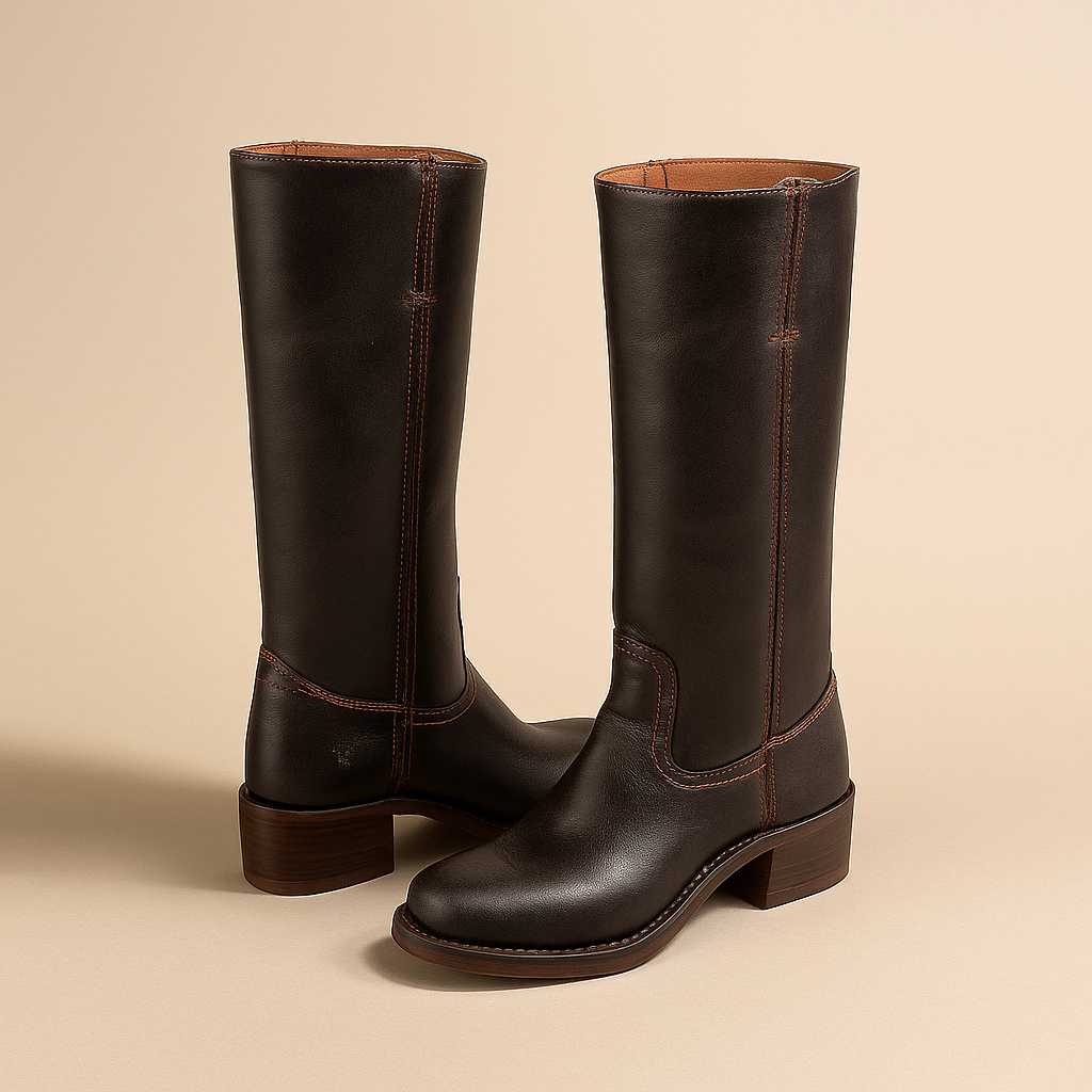 Leonie | Botas de cuero mujer elegantes y duraderas