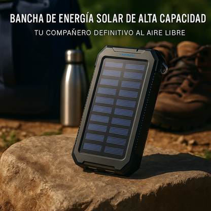 Batería Solar 500000mAh Impermeable Portátil