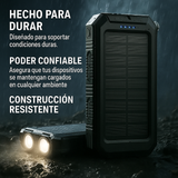 Batería Solar 500000mAh Impermeable Portátil