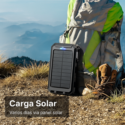 Batería Solar 500000mAh Impermeable Portátil