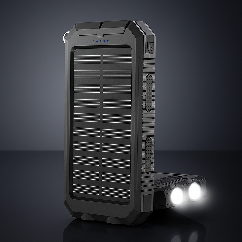 Batería Solar 500000mAh Impermeable Portátil