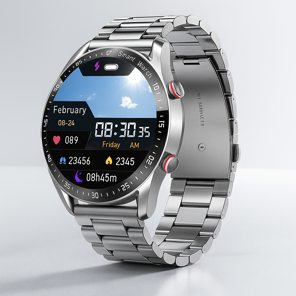 Reloj Inteligente con Sensor de Glucosa No Invasivo