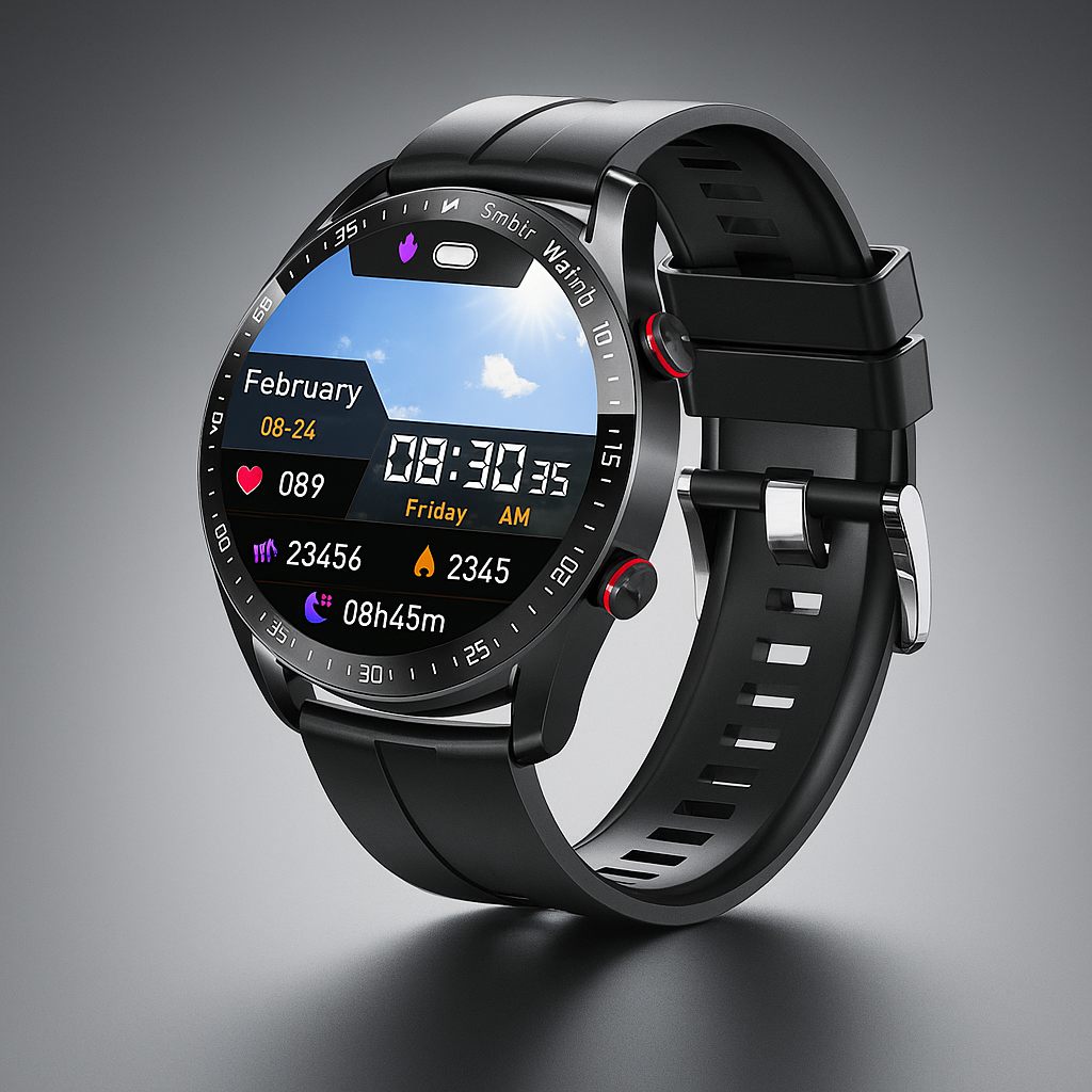 Smartwatch Multifunción con Llamadas y Monitor de Salud