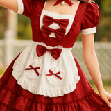 Disfraz de Camarera Halloween - Mini Cosplay Volantes Talla Grande