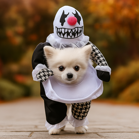 Disfraz de Perro Divertido - Espeluznante - Pequeña Mascota