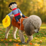 Disfraz de Perro Vaquero - Cómodo - Silla Suave - Halloween