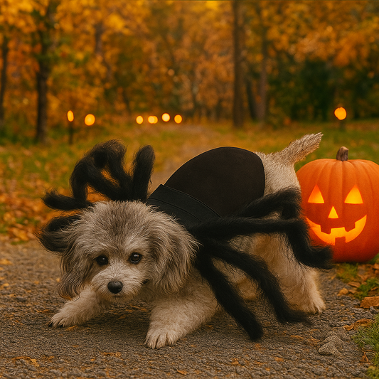 Disfraz de Halloween para Perro - Araña Espeluznante - Atuendo Divertido
