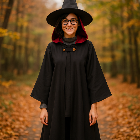 Disfraz de Mago para Niños - Capa Mágica - Sombrero - Gafas