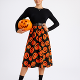 Ropa Midi Halloween - Calabaza Espeluznante - Estilo Único