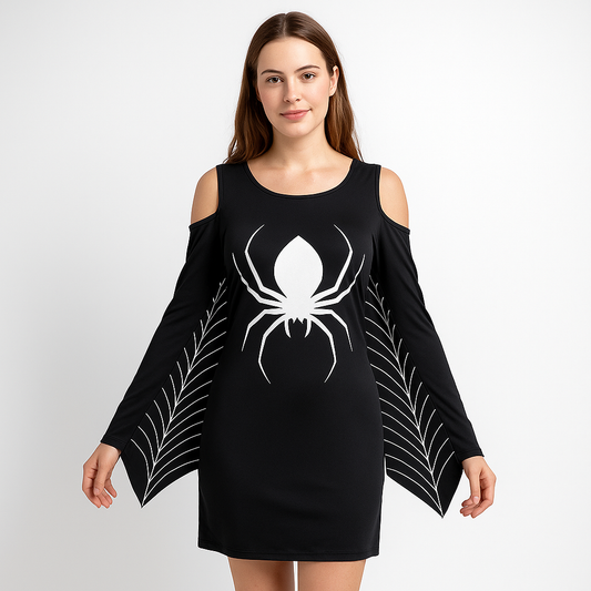 Ropa Mini Gótica Erica - Disfraz Halloween Audaz - Estilo Único